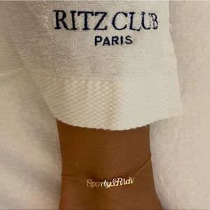 Sporty and Rich anklet